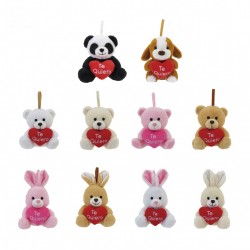 ANIMALES 18CM CON Y SIN CORAZON