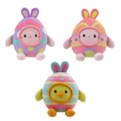 3 ANIMALES VEST. HUEVO 8.5'