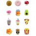 PELUCHES FORMA DE ALIMENTOS