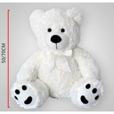 OSO SENTADO 50/70CM CON HUELLA 5 COLORES